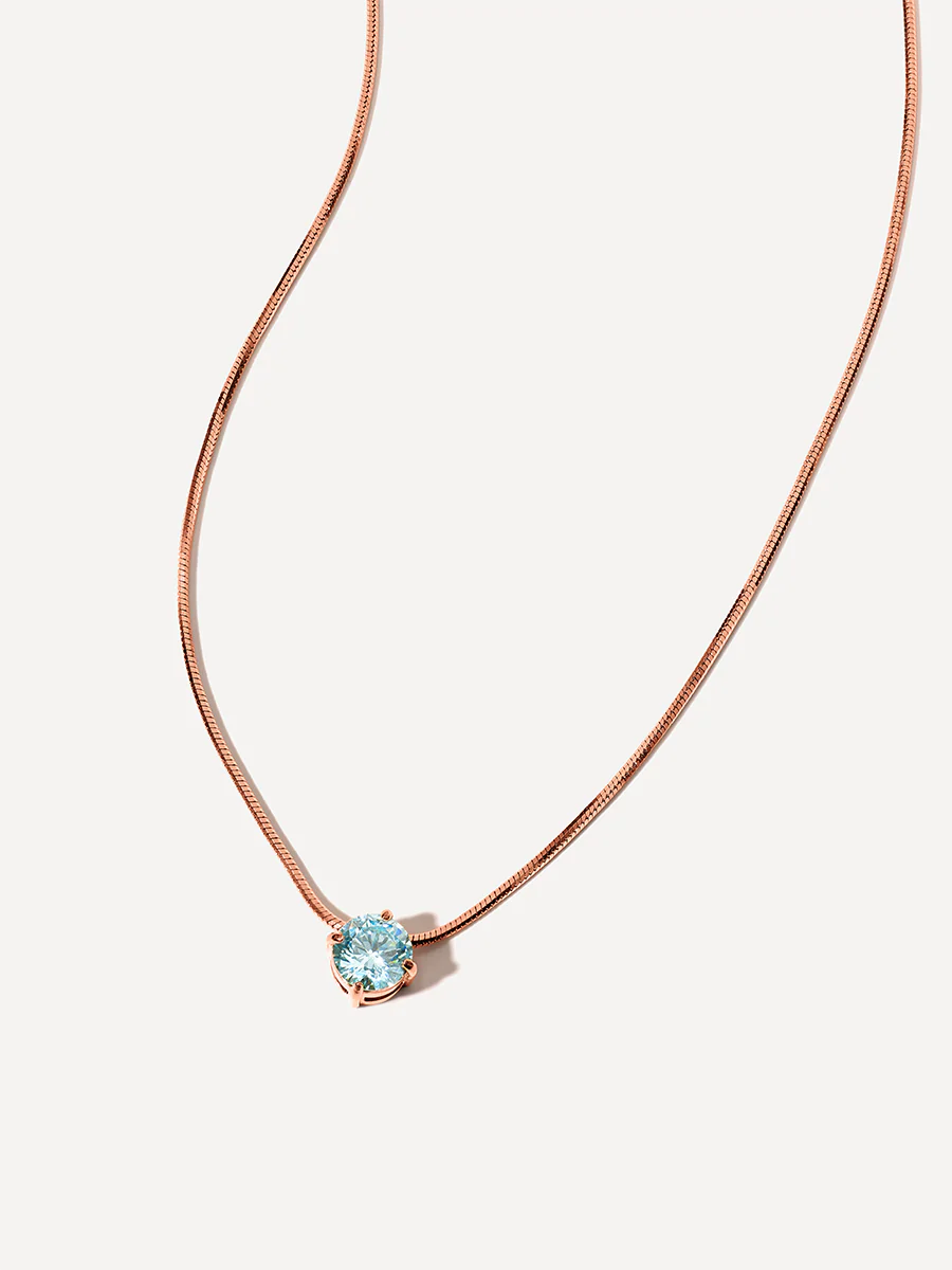Crystal Delight Light Blue Kette - Image 9