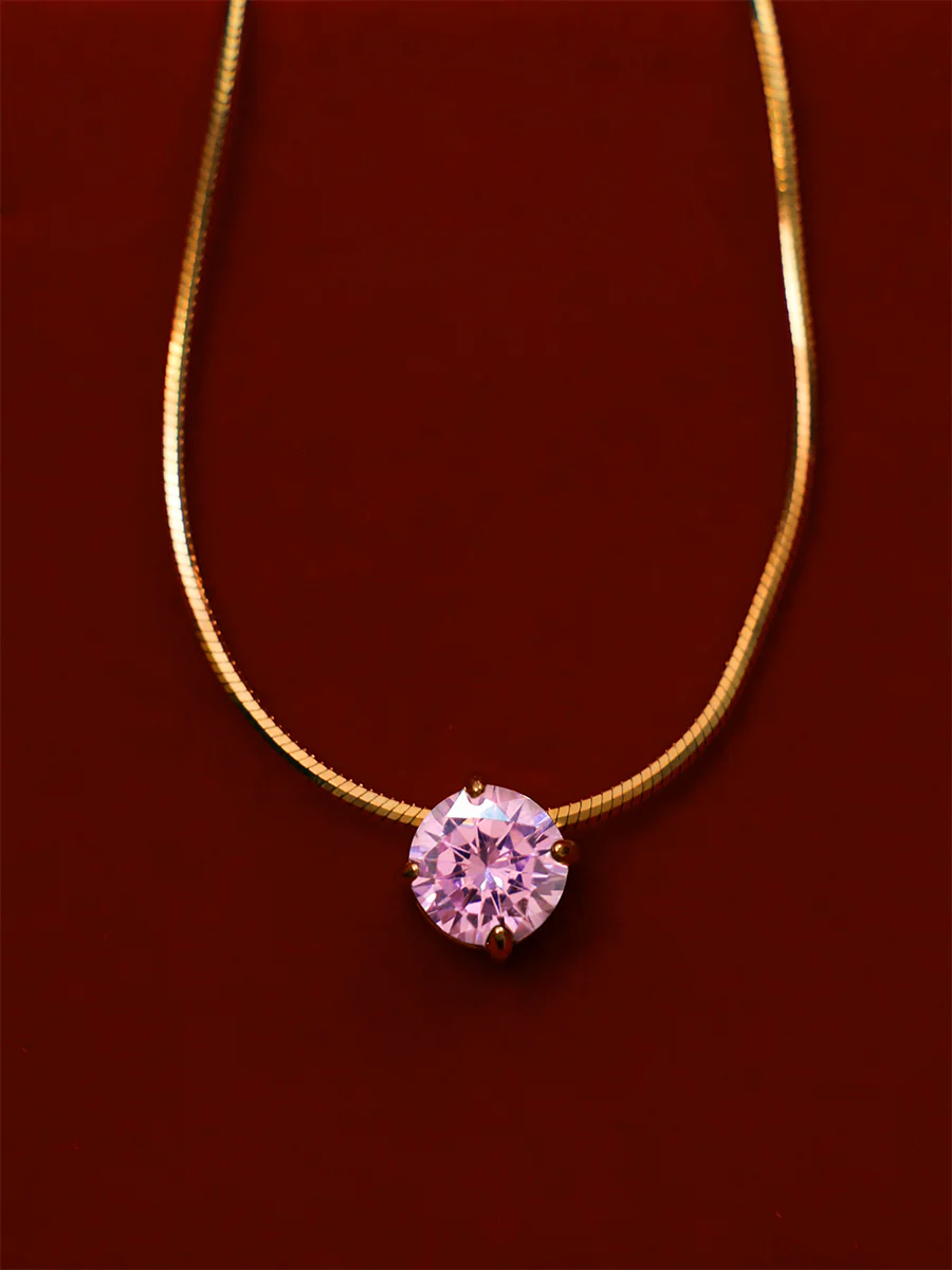 Crystal Delight Pink Kette - Image 4