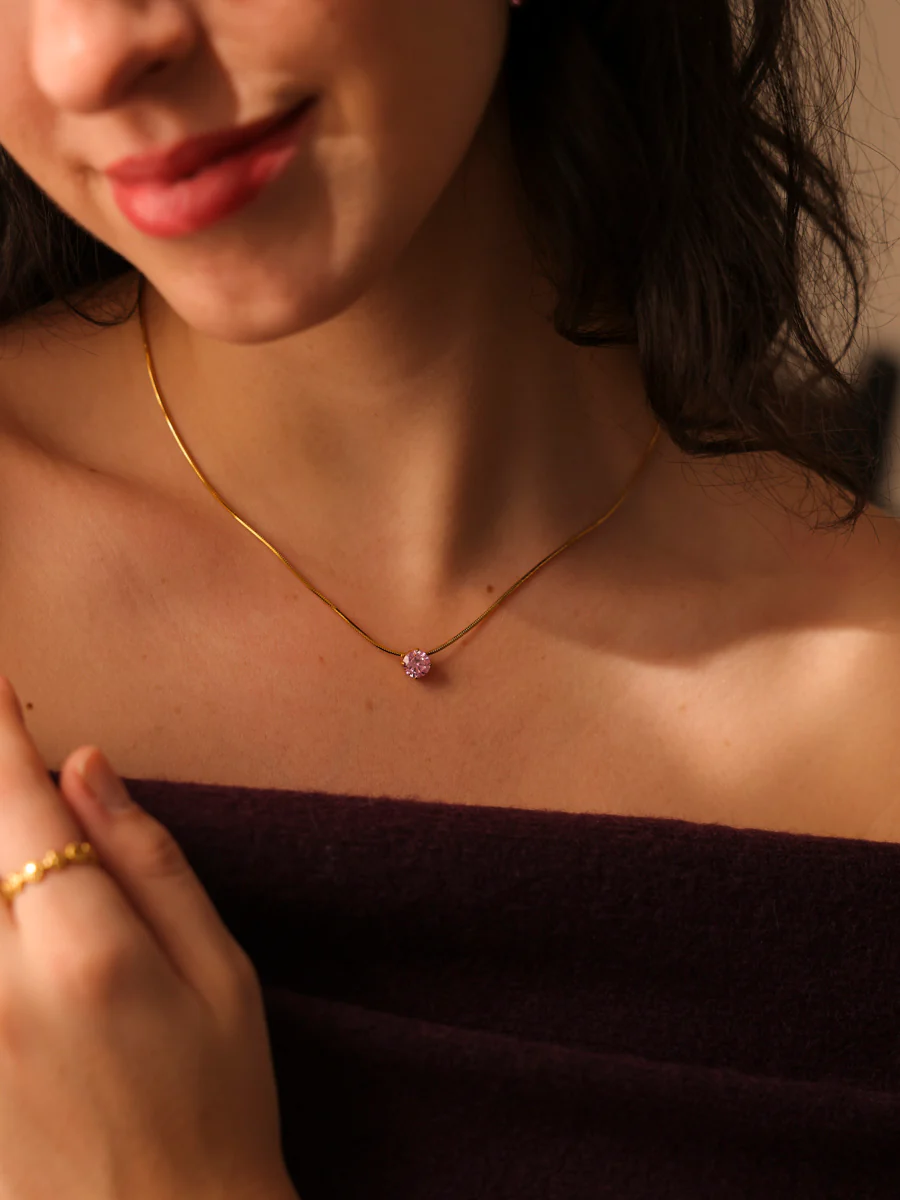 Crystal Delight Pink Kette - Image 5