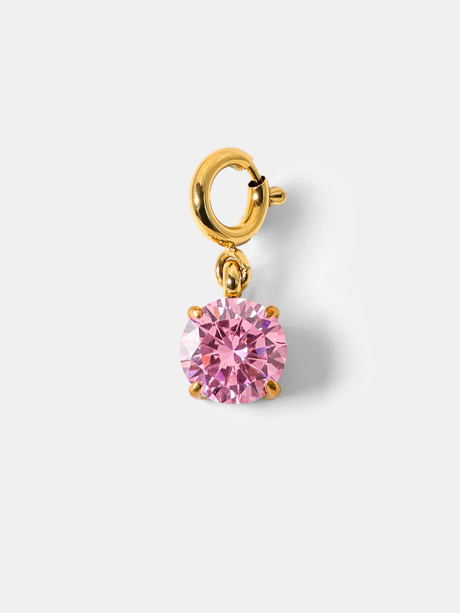 Crystal Delight Pink Ketten-Charm