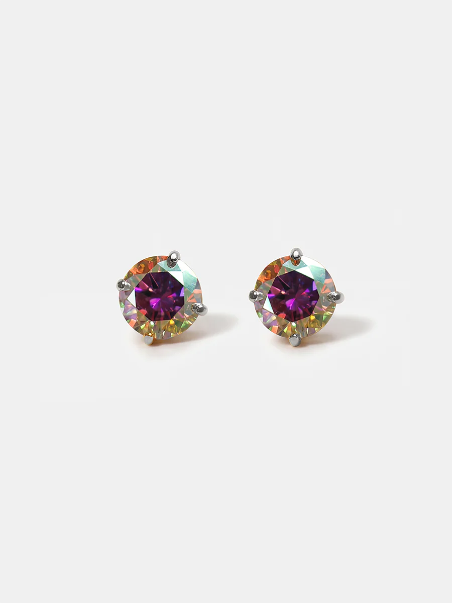Crystal Delight Rainbow Small Stub-Ohrringe - Image 10