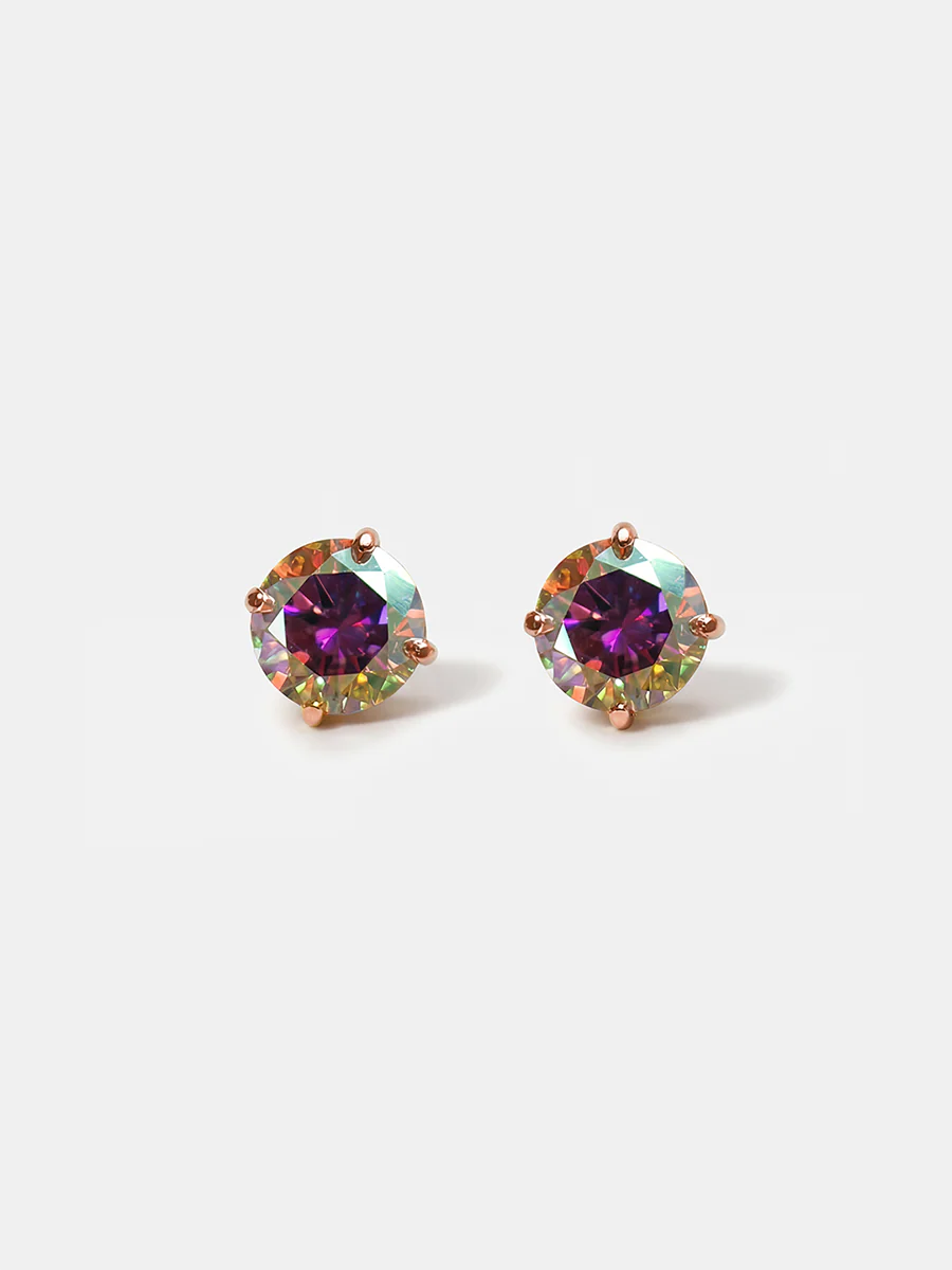 Crystal Delight Rainbow Small Stub-Ohrringe - Image 11