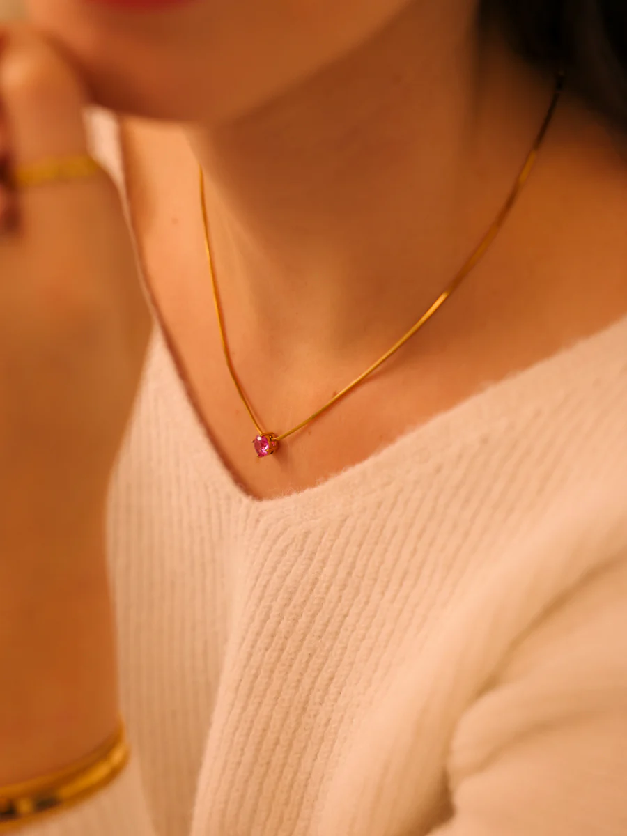 Crystal Delight Ruby Kette - Image 3