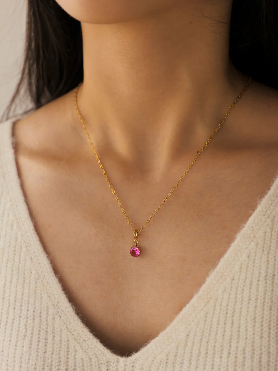Crystal Delight Ruby Ketten-Charm - Image 2
