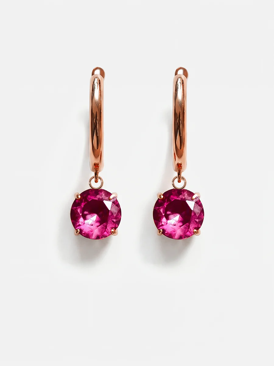 Crystal Delight Ruby Ohrringe - Image 6