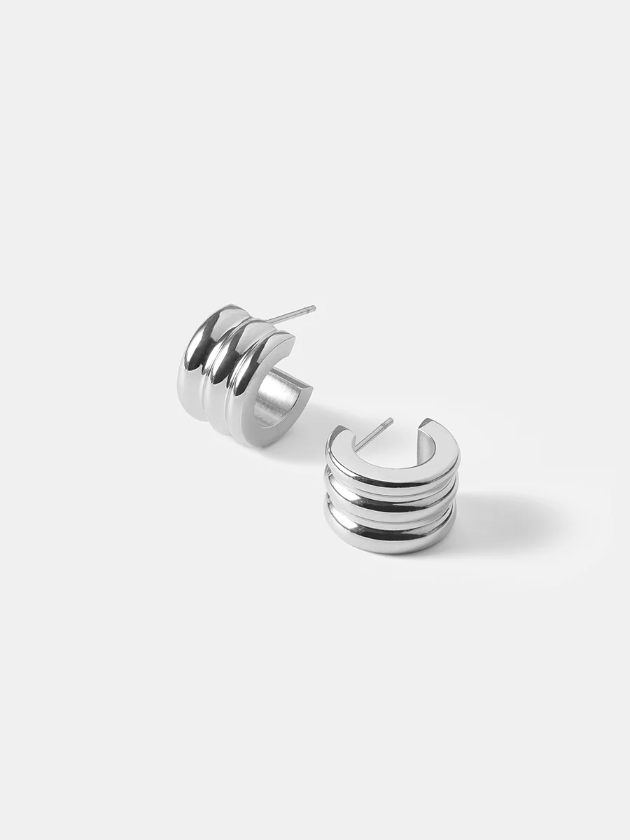 Curve Lock Ohrringe - Image 9