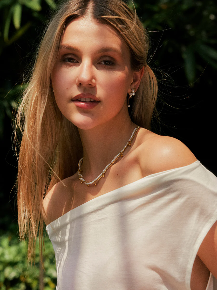 Dainty Pearl Ohrringe - Image 5
