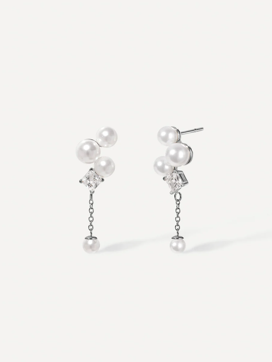 Dainty Pearl Ohrringe - Image 9