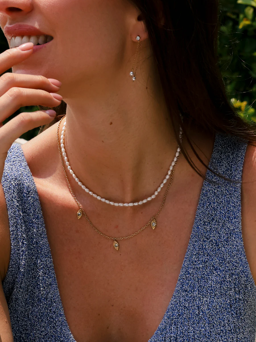 Dangling Pearl Ohrringe - Image 6