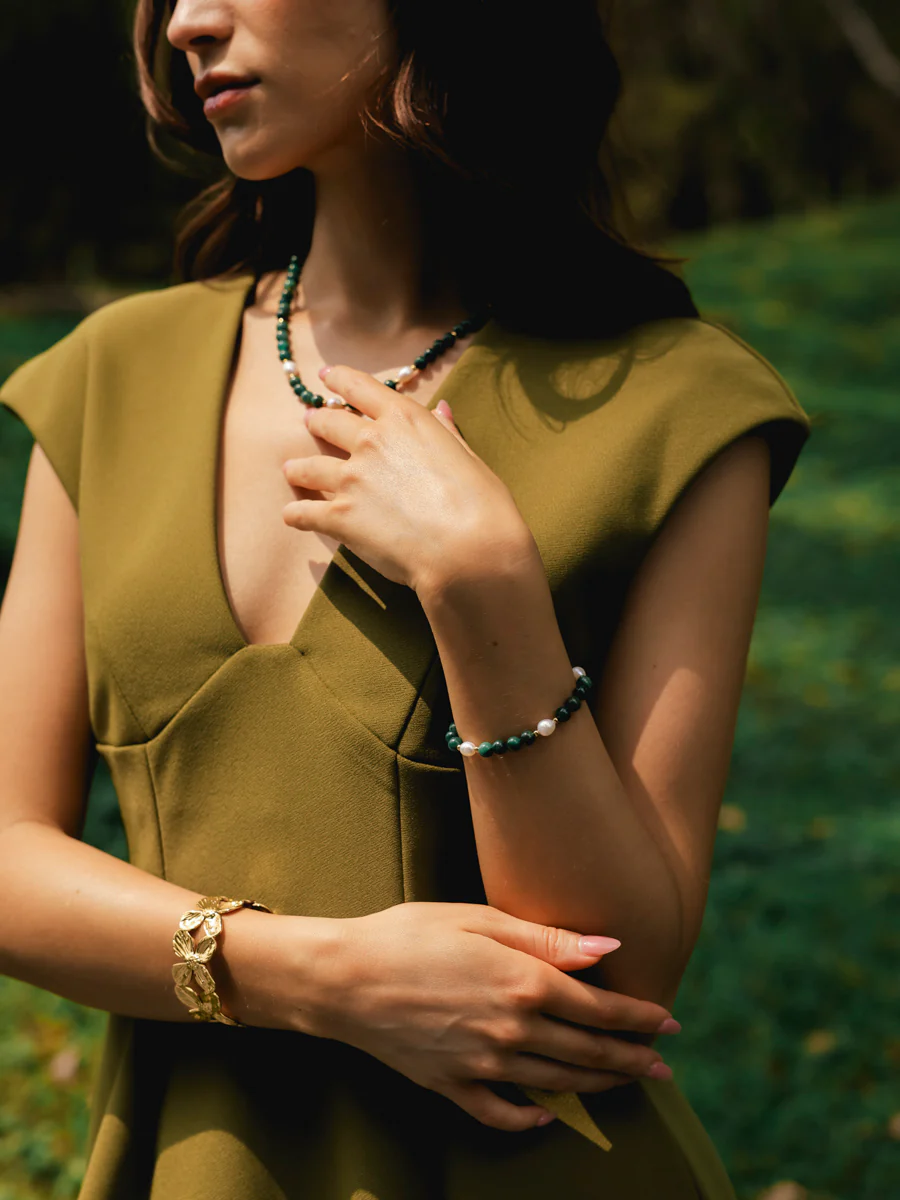 Dawn Pearl Green ARMBAND - Image 7