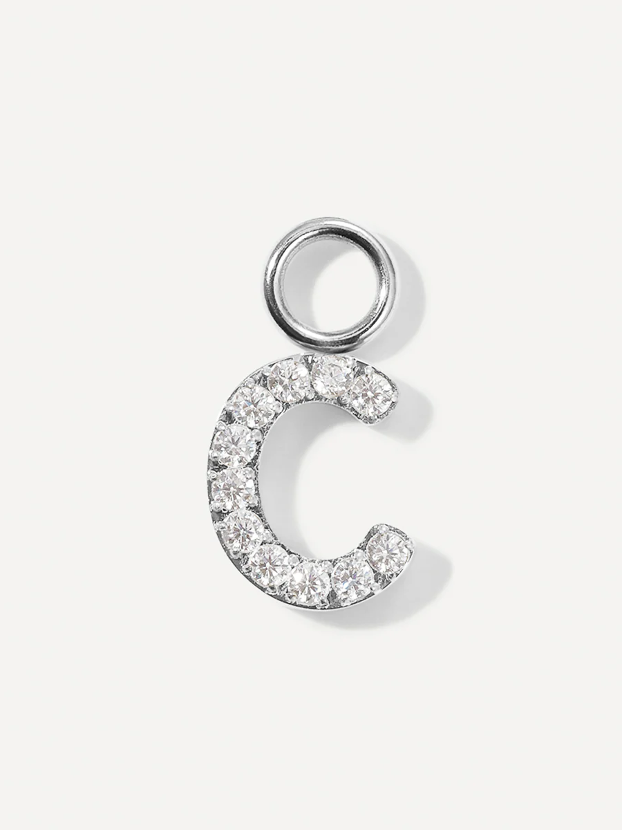 Dazzling Letter Ohrring-Charms - Image 13