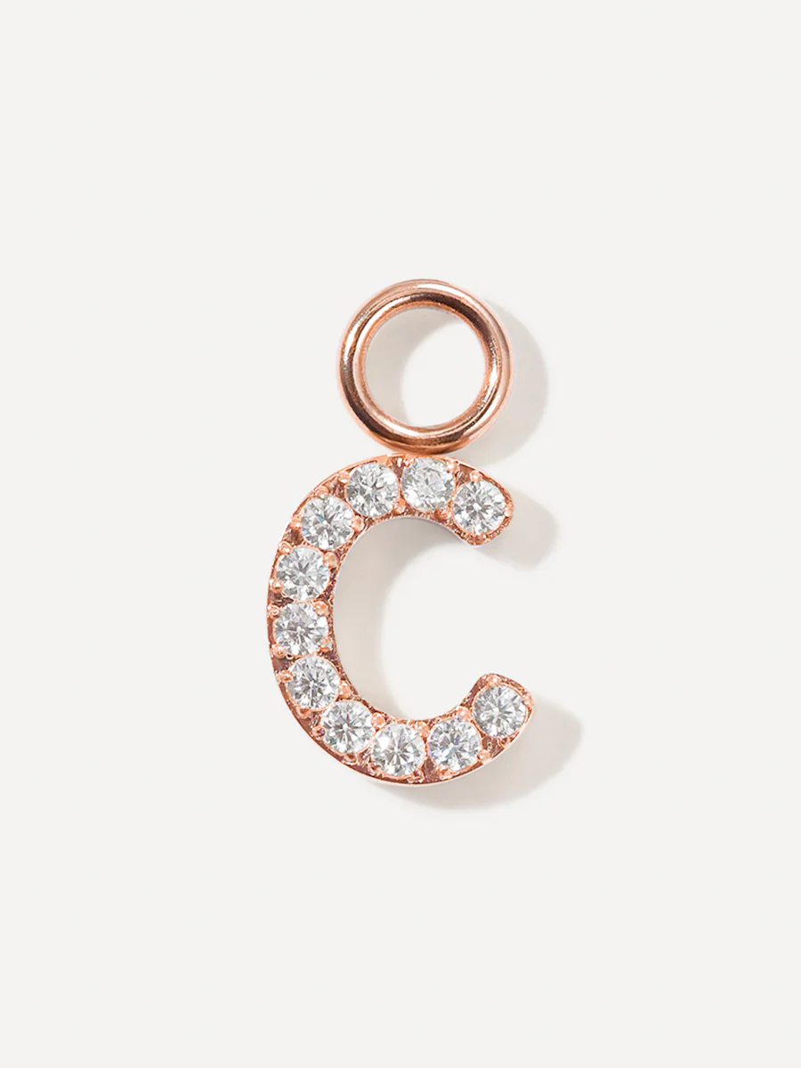 Dazzling Letter Ohrring-Charms - Image 14