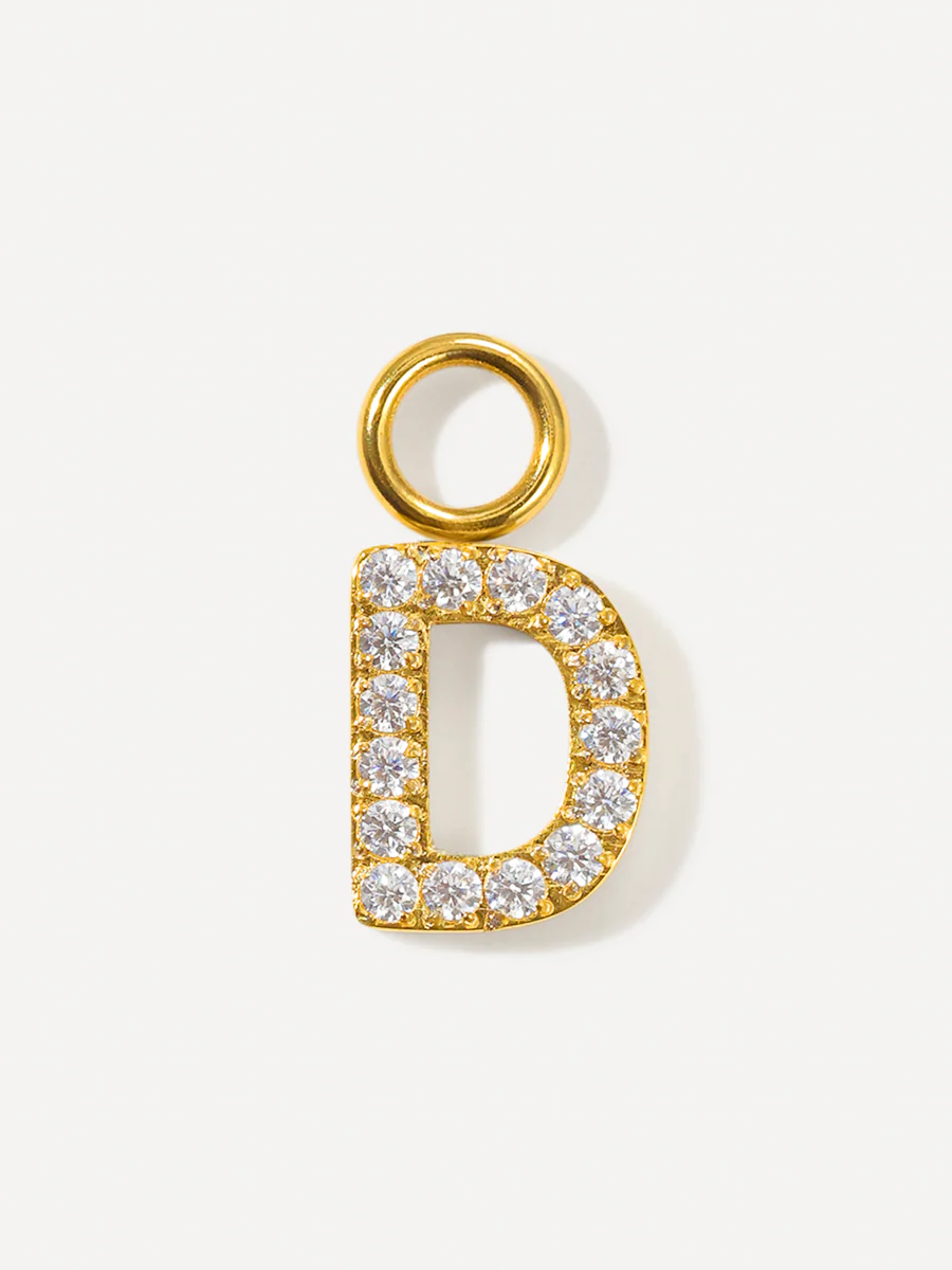Dazzling Letter Ohrring-Charms - Image 15