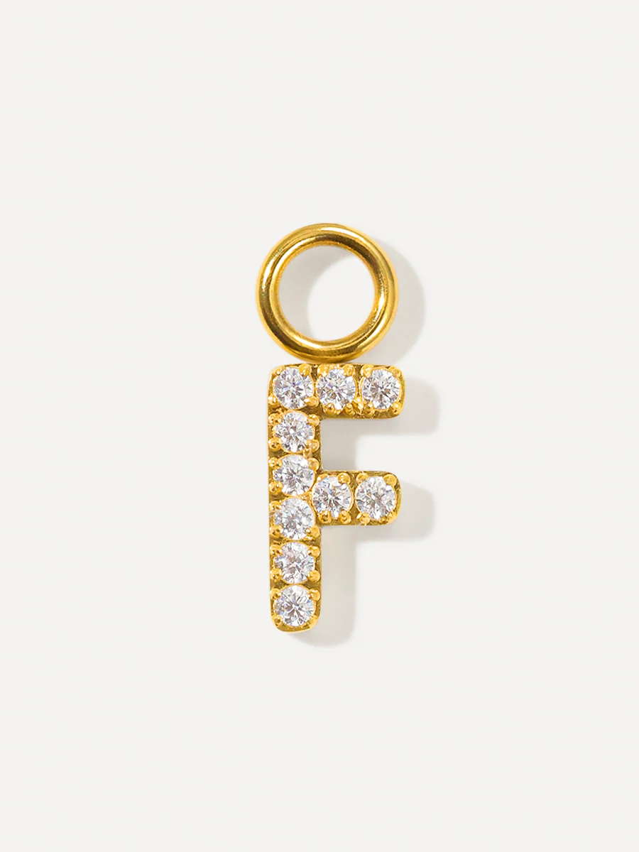 Dazzling Letter Ohrring-Charms - Image 21