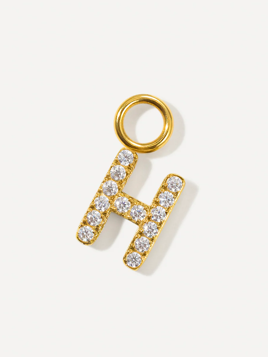 Dazzling Letter Ohrring-Charms - Image 27