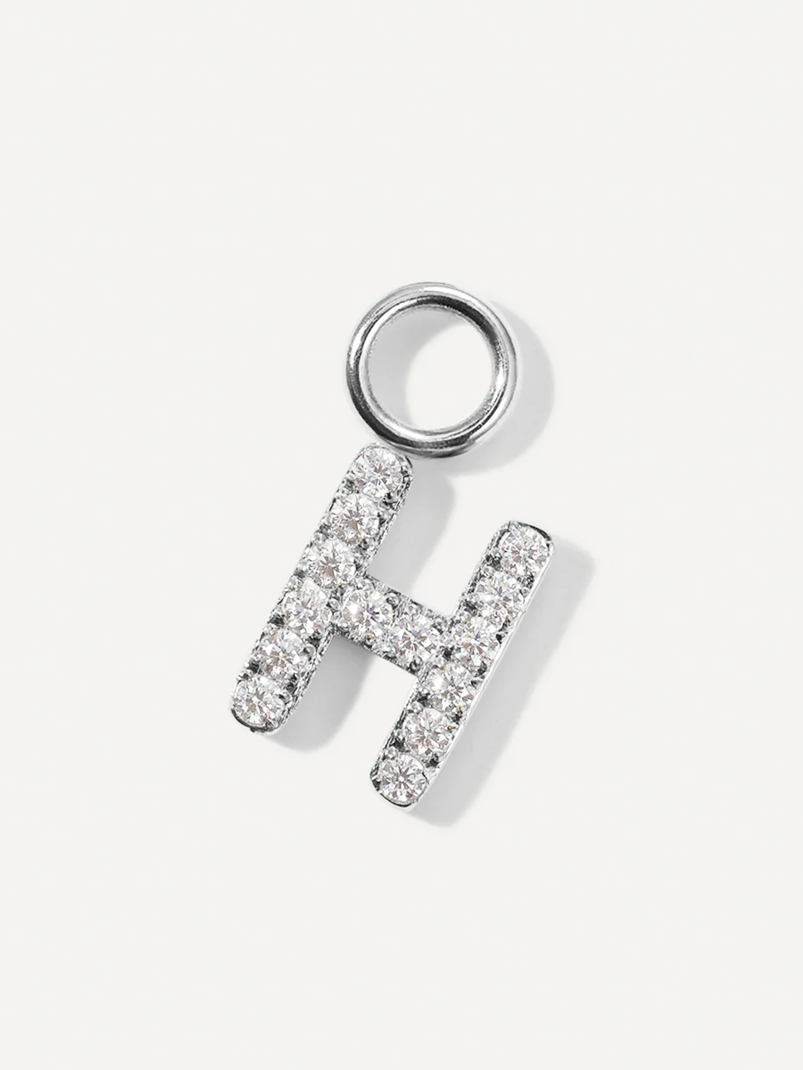 Dazzling Letter Ohrring-Charms - Image 28