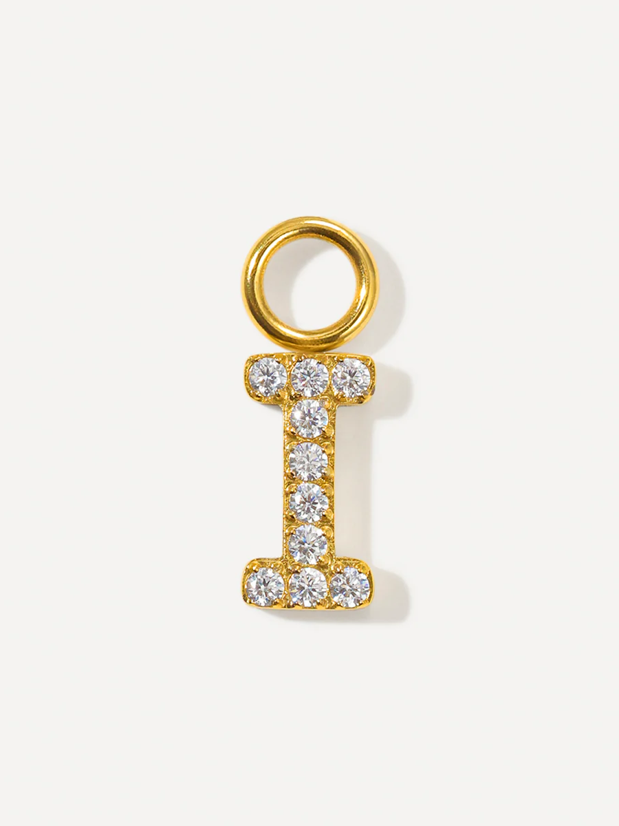 Dazzling Letter Ohrring-Charms - Image 30