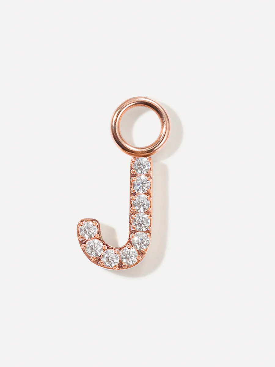 Dazzling Letter Ohrring-Charms - Image 35