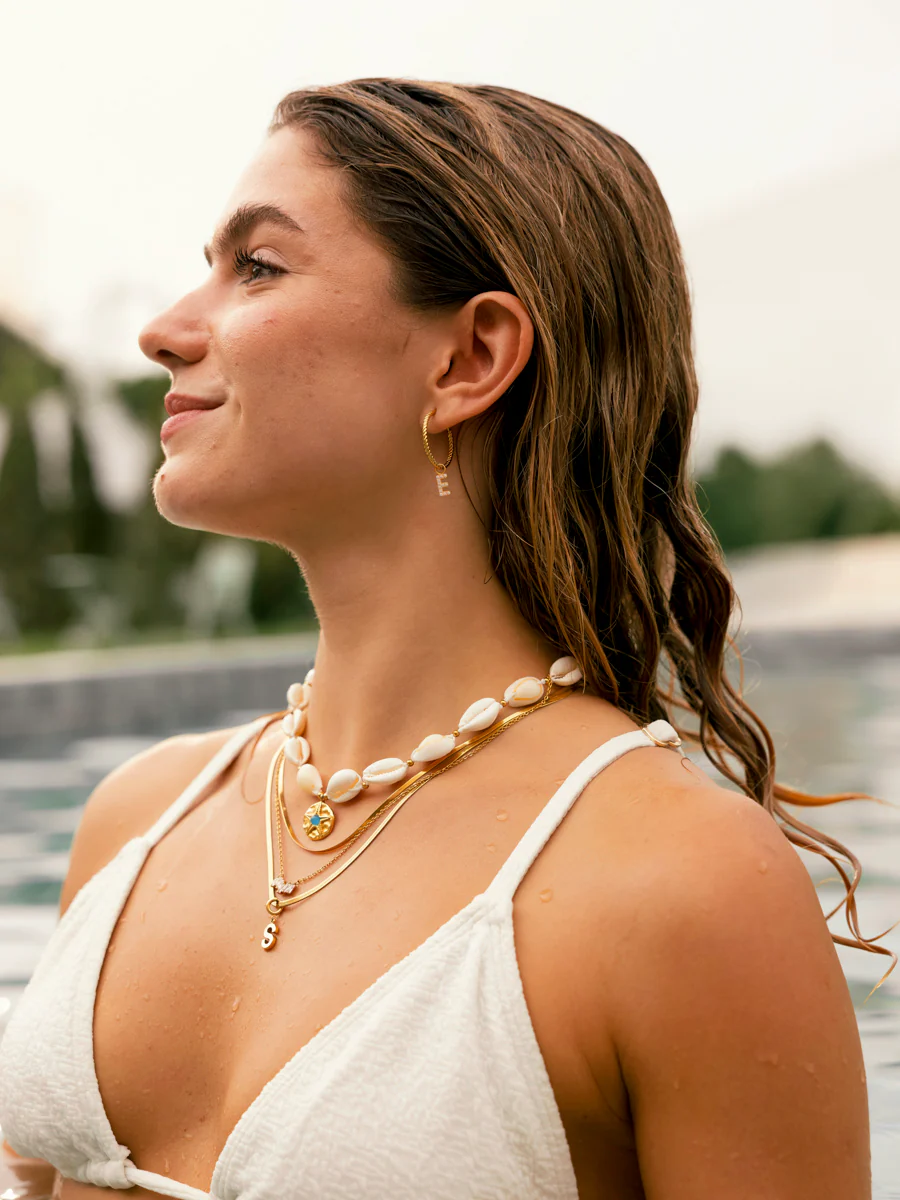 Dazzling Letter Ohrring-Charms - Image 4