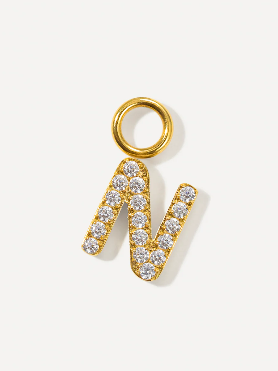 Dazzling Letter Ohrring-Charms - Image 45