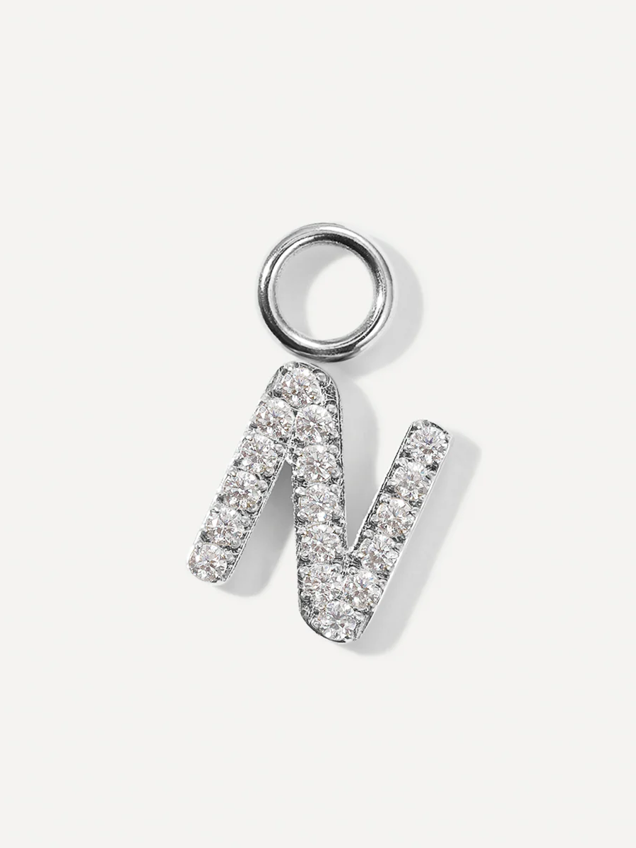 Dazzling Letter Ohrring-Charms - Image 46