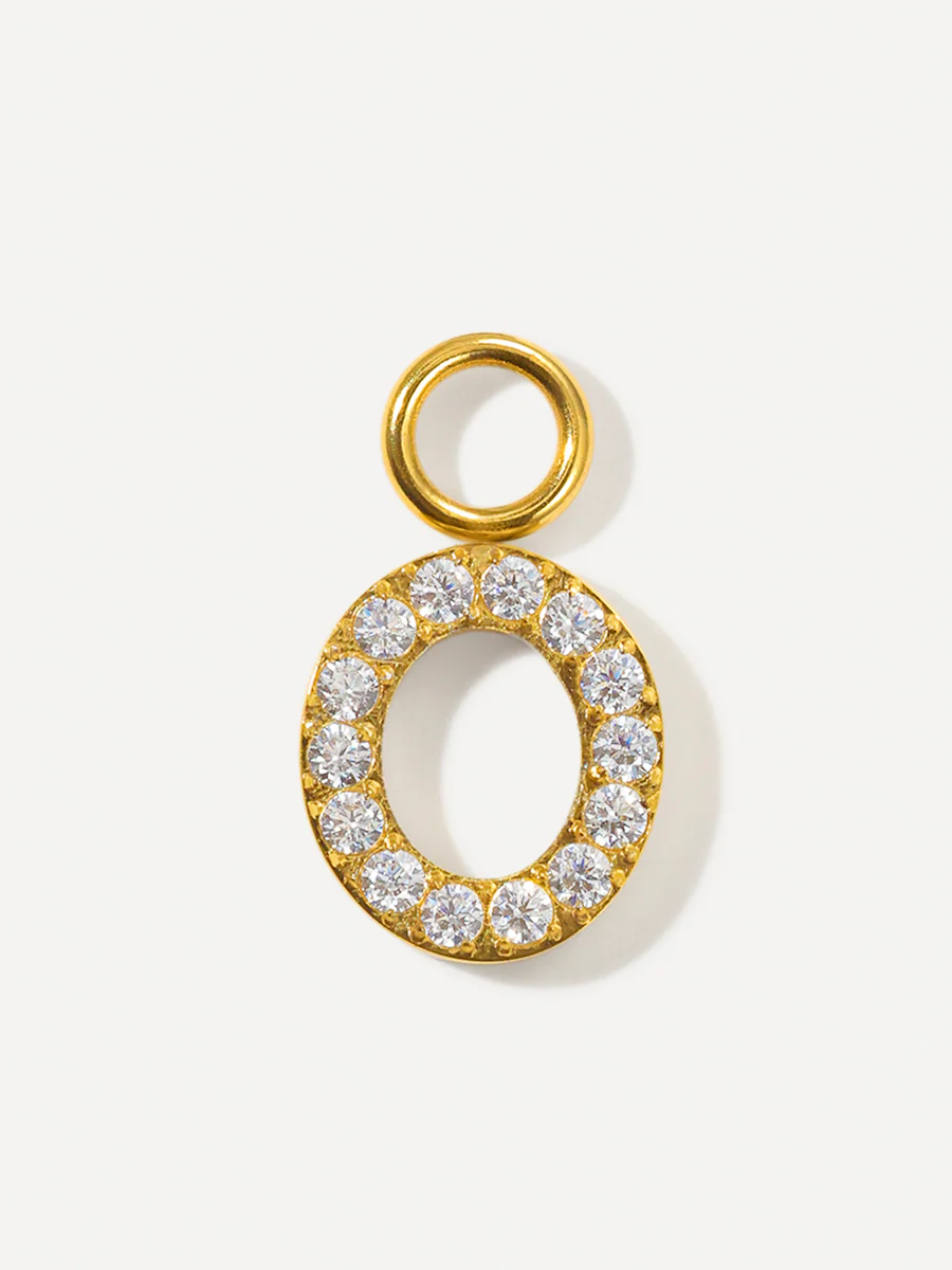 Dazzling Letter Ohrring-Charms - Image 48