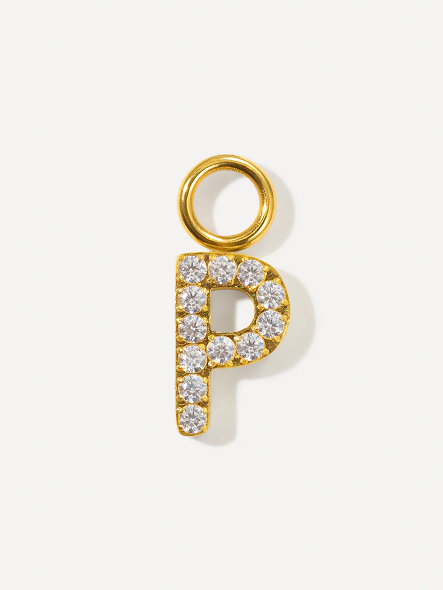 Dazzling Letter Ohrring-Charms - Image 51