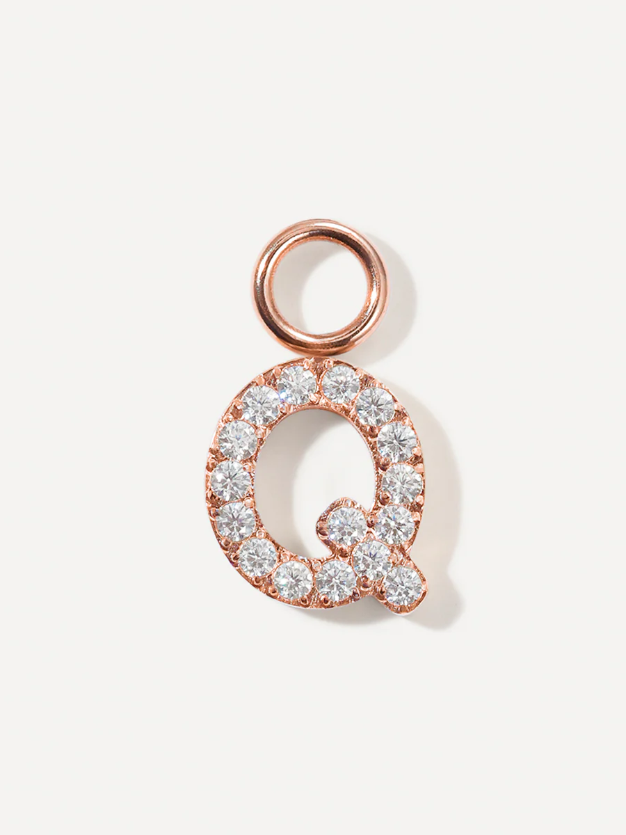 Dazzling Letter Ohrring-Charms - Image 56