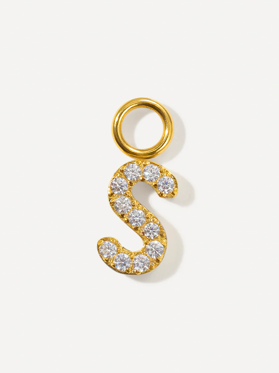 Dazzling Letter Ohrring-Charms - Image 60