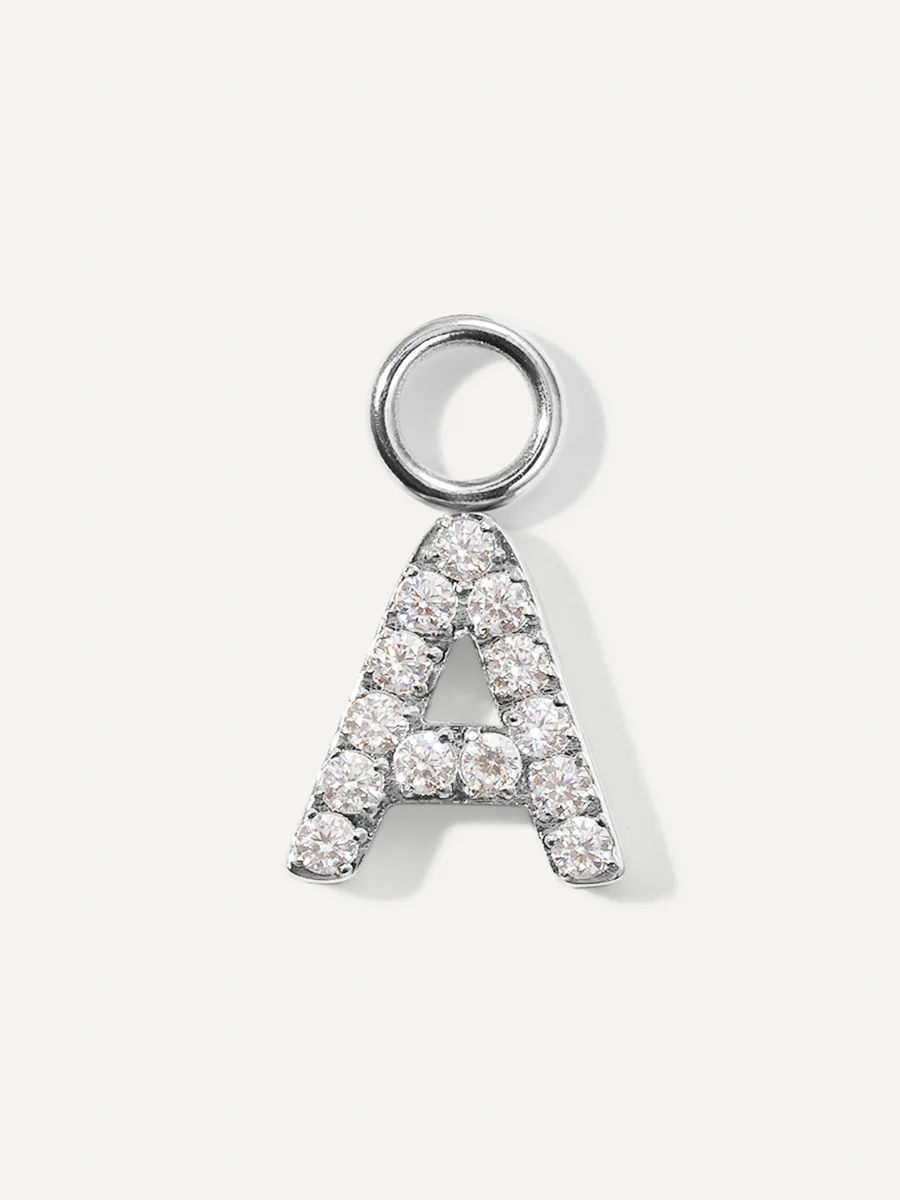 Dazzling Letter Ohrring-Charms - Image 7