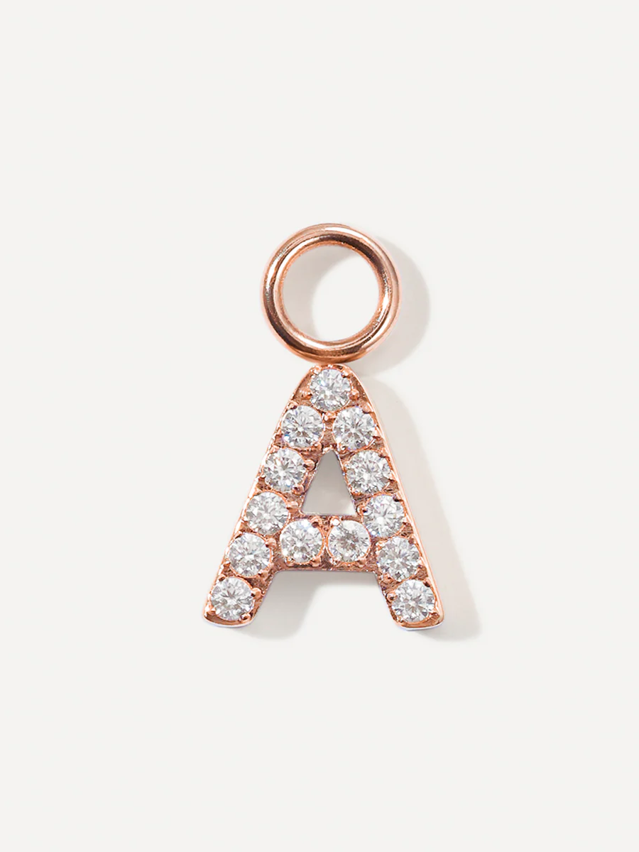 Dazzling Letter Ohrring-Charms - Image 8