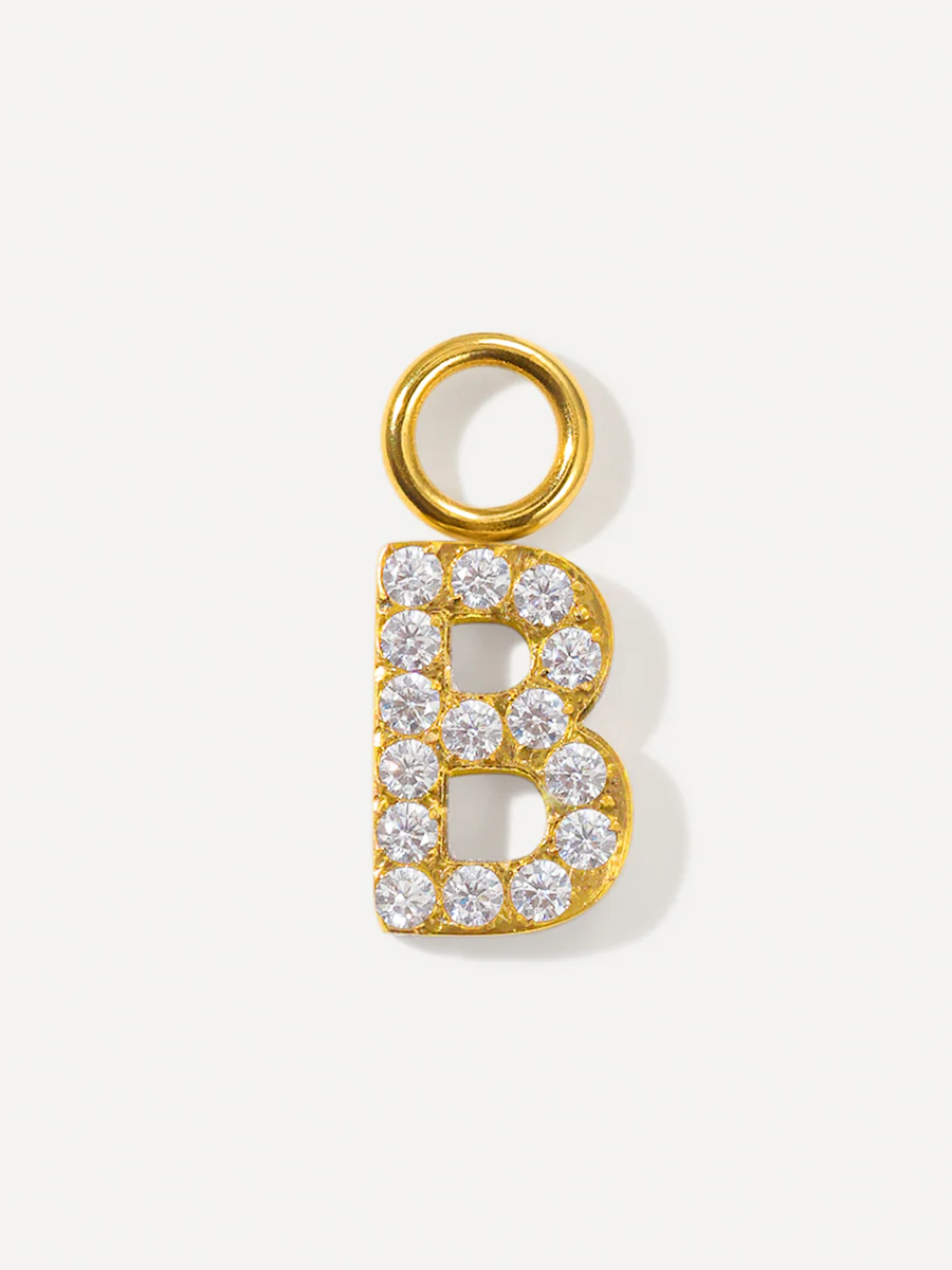 Dazzling Letter Ohrring-Charms - Image 9