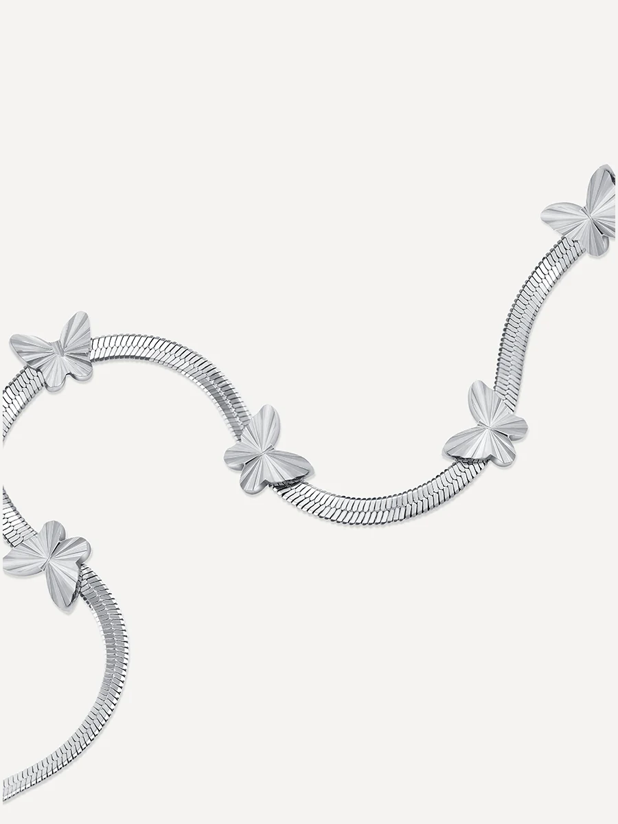 Delicate Butterfly Kette - Image 10