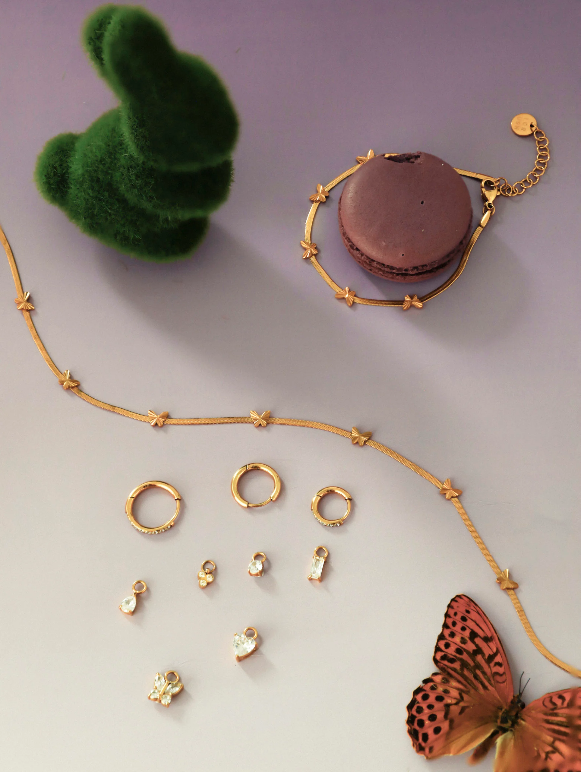 Delicate Butterfly Kette - Image 4