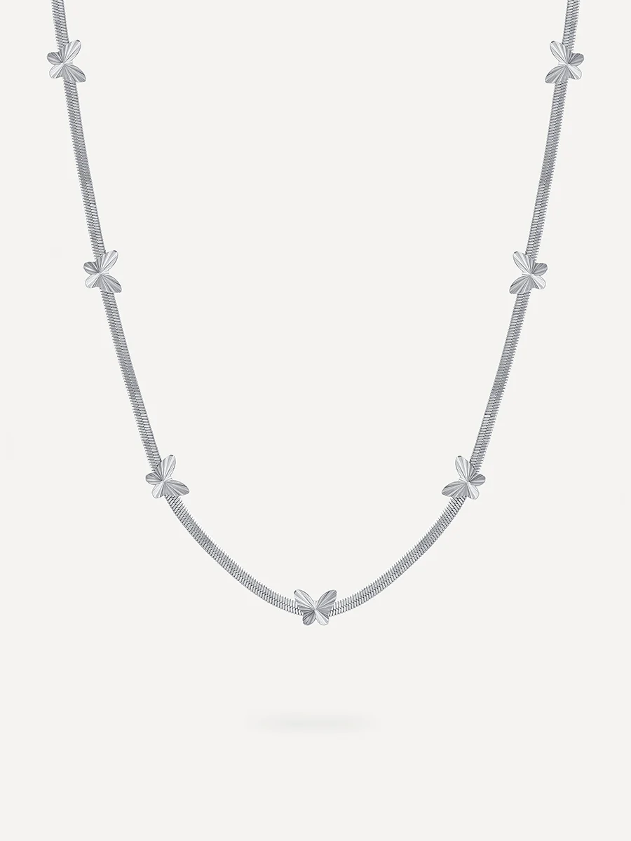 Delicate Butterfly Kette - Image 8