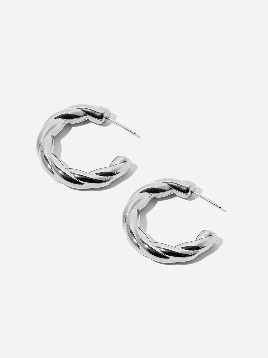 Delicate Spiral Ohrringe - Image 7