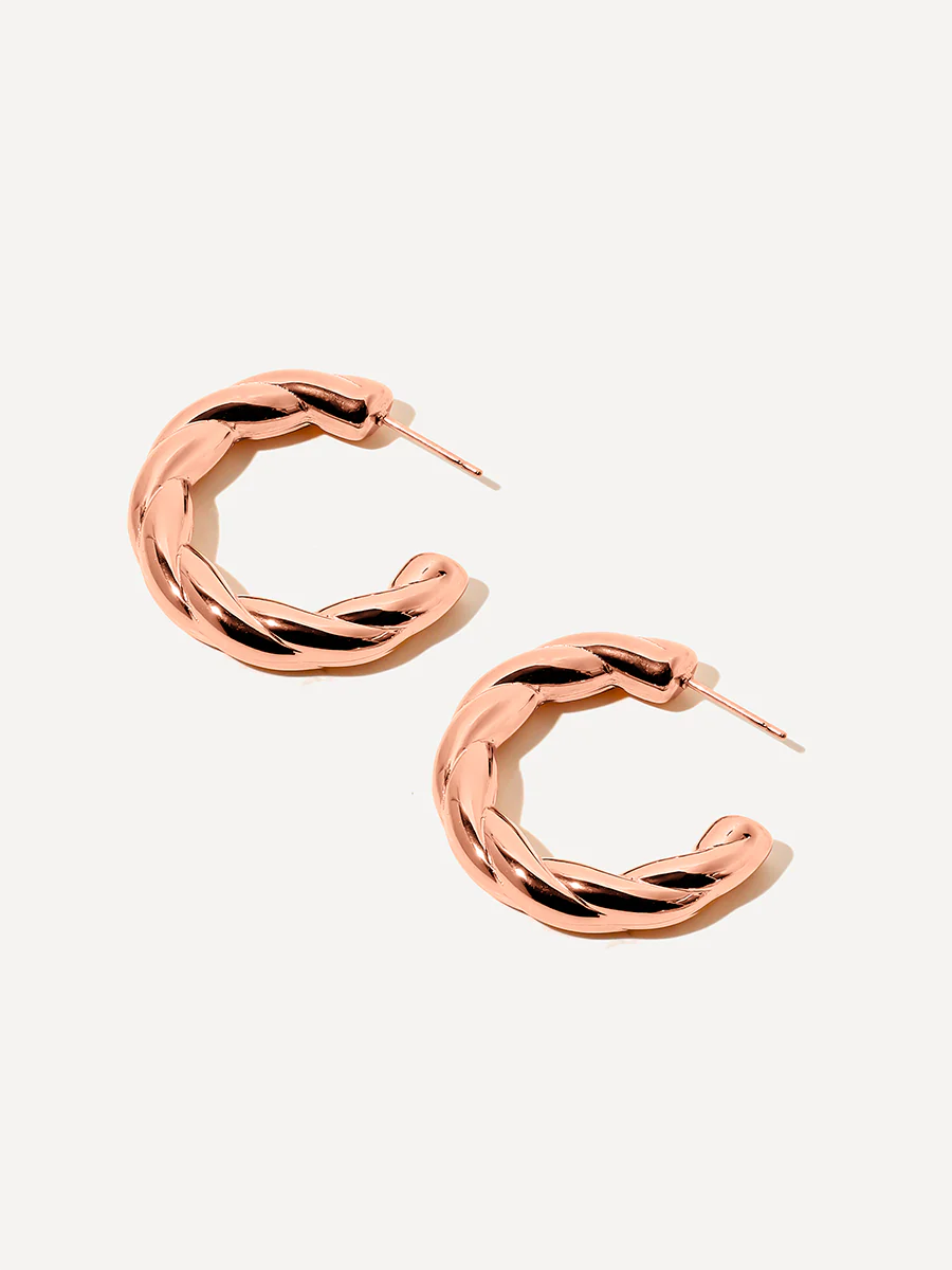 Delicate Spiral Ohrringe - Image 8