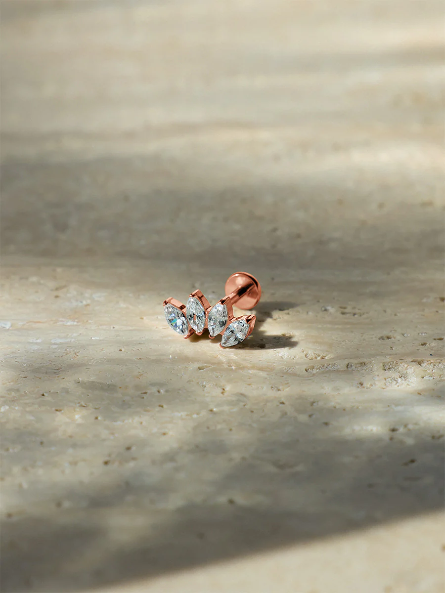 Dewy Leaves Titan Piercing - Image 3