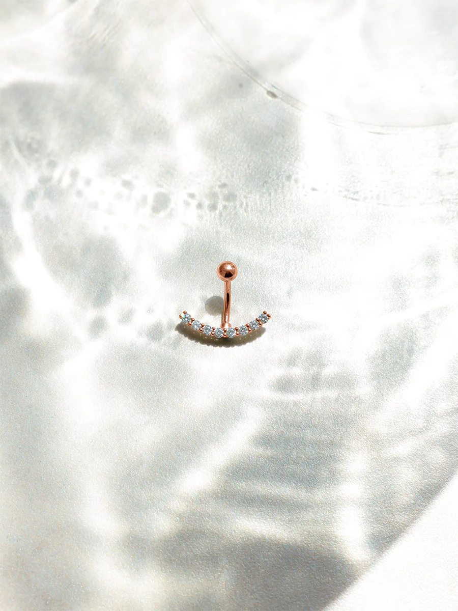 Diamond Curve Bauchnabelpiercing - Image 3