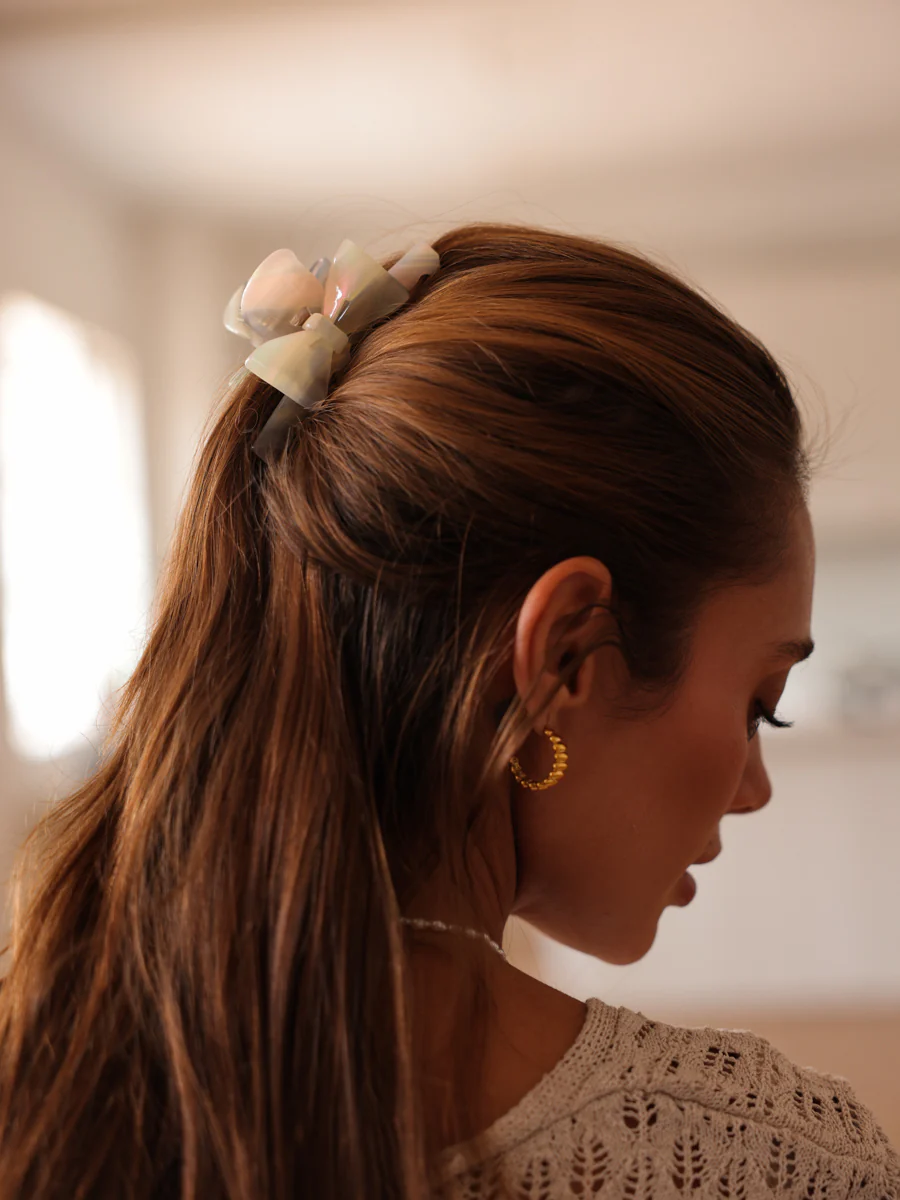 Dreamy Bow Mixed Color Haarklammer - Image 3