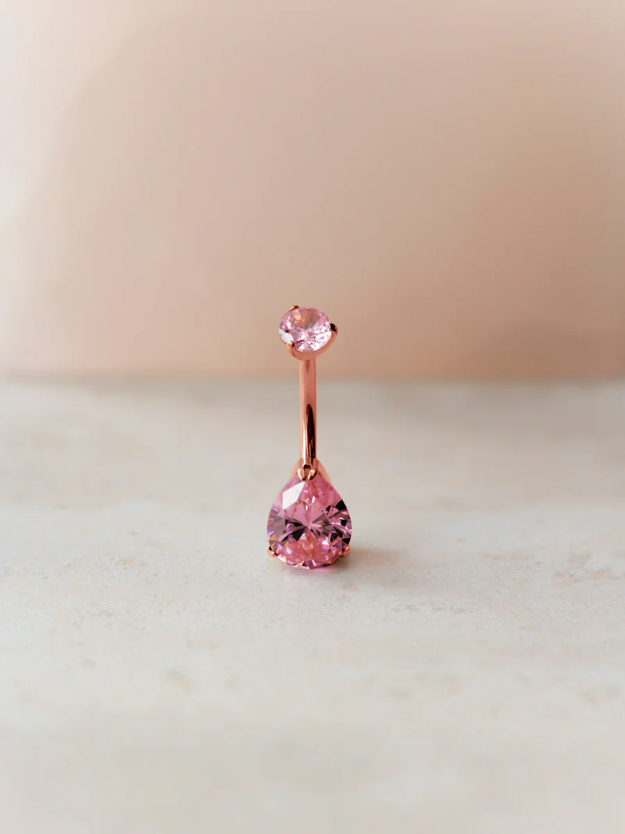 Dreamy Glow Pink Titan Bauchnabelpiercing - Image 3