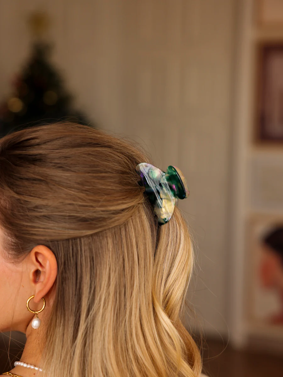 Dreamy Vibe Haarklammer Emerald Green - Image 2