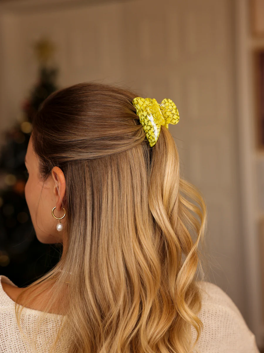 Dreamy Vibe Haarklammer Yellow Floral - Image 3