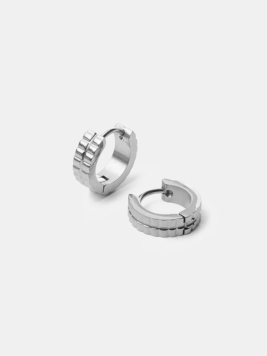 Dual Groove Ohrringe - Image 5