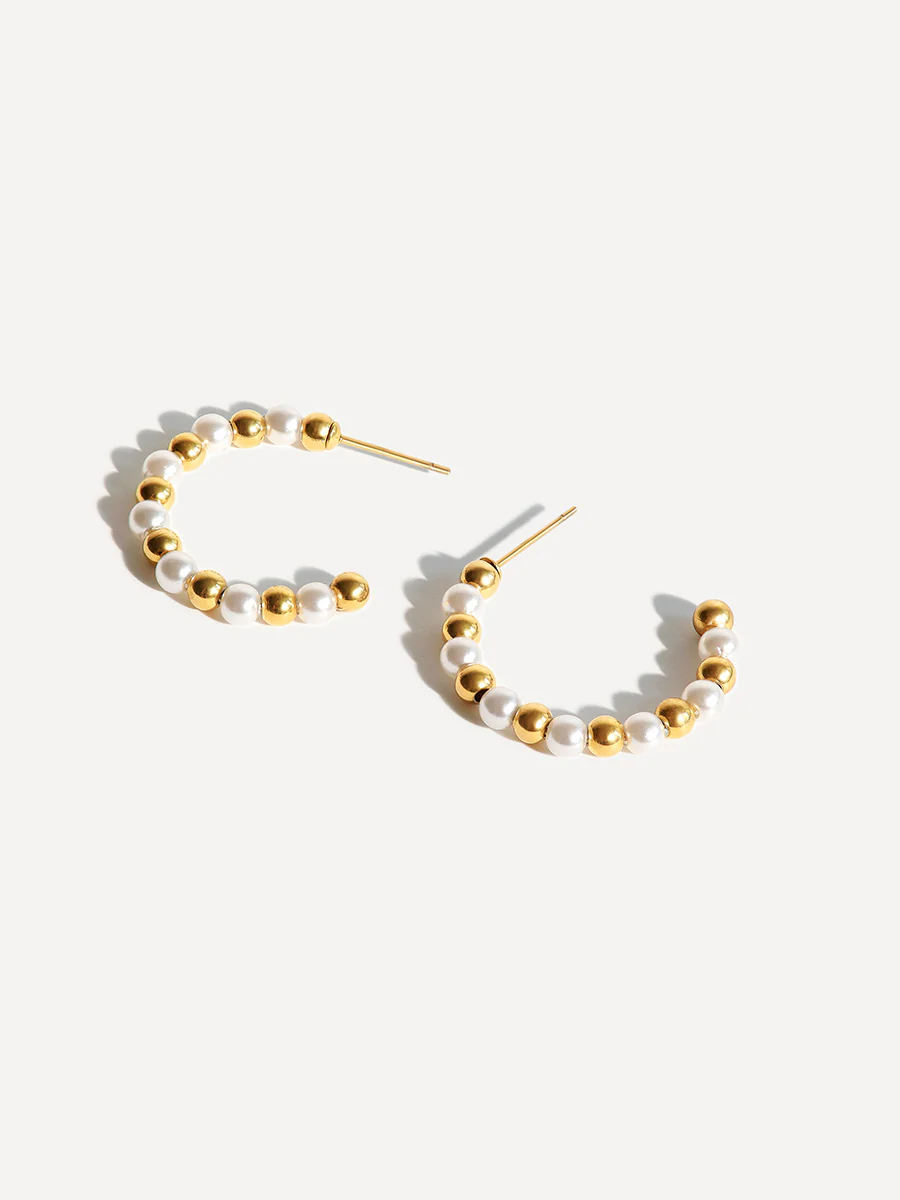 Dual Shine Pearl Ohrringe - Image 7