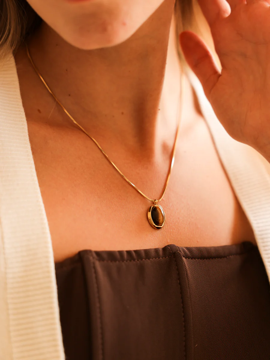 Echoing Dream Tiger's Eye Kette - Image 3