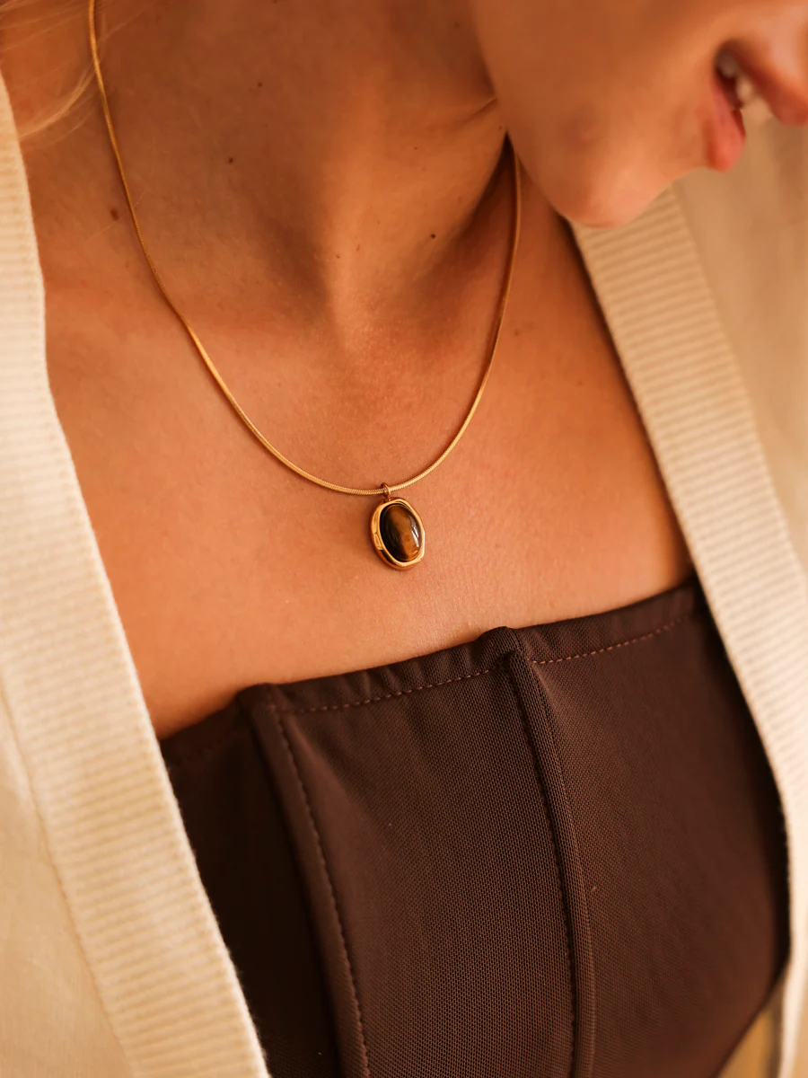 Echoing Dream Tiger's Eye Kette - Image 4