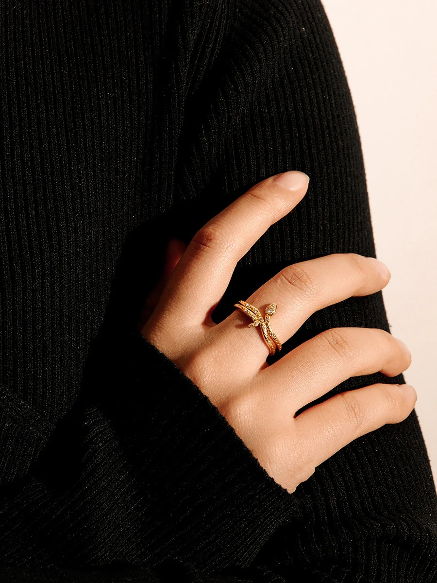Eden Snake Ring - Image 2