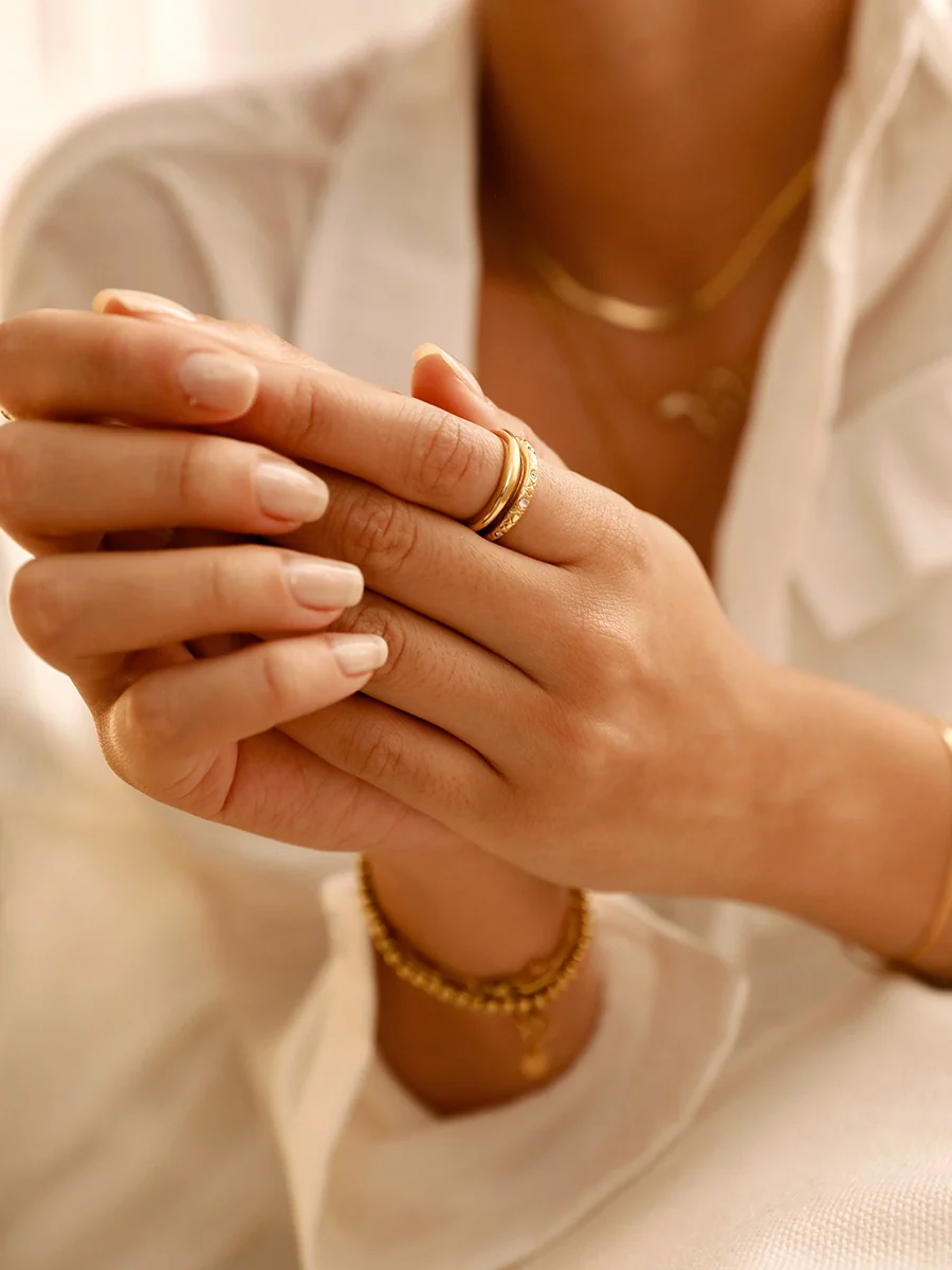 Eden Snake Texture Ring - Image 5