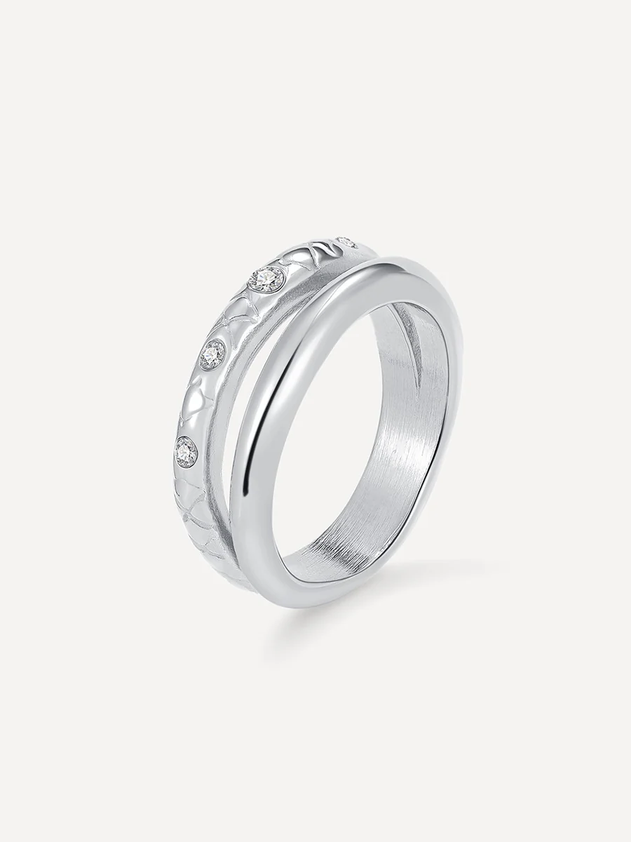 Eden Snake Texture Ring - Image 8